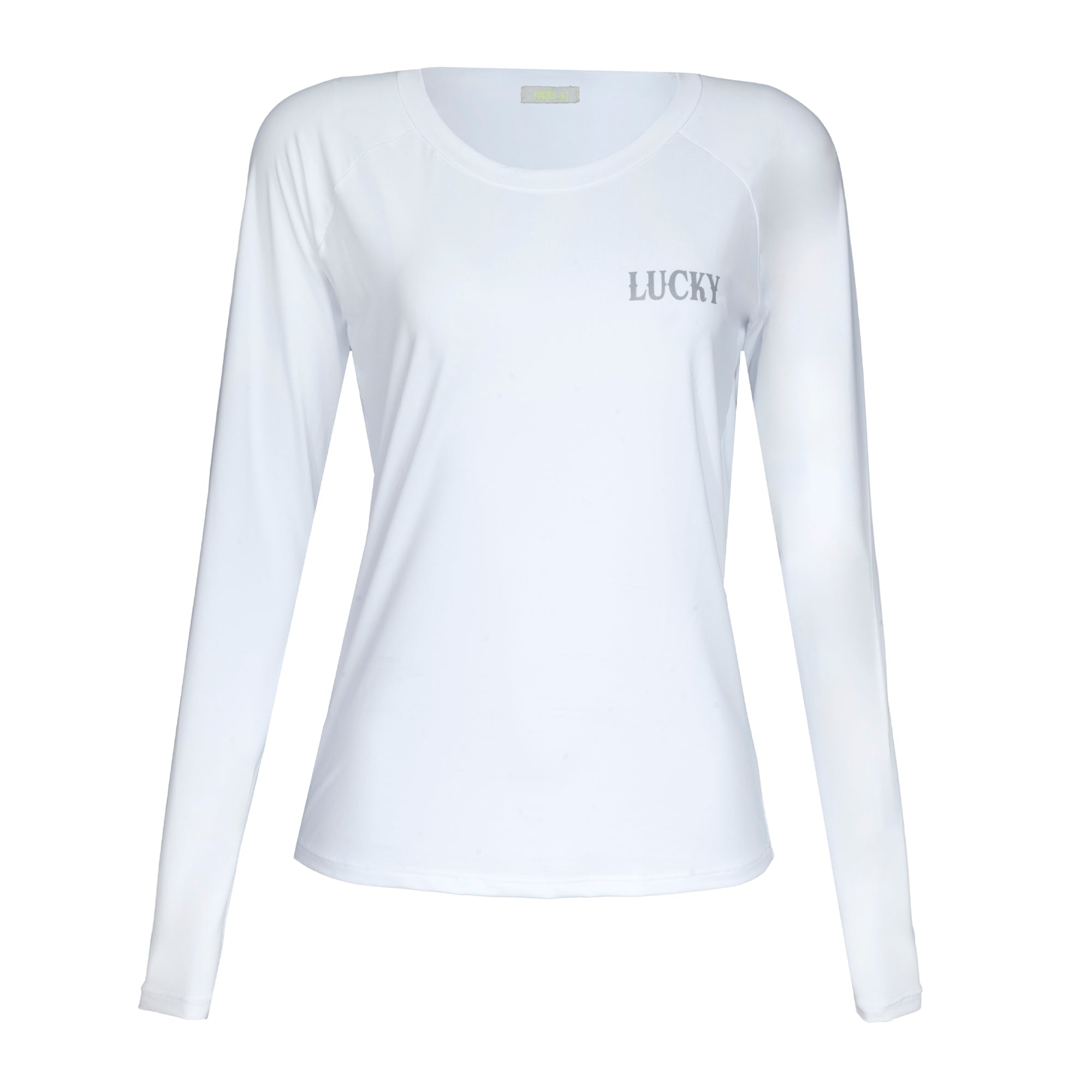 Blusa Treino Hipismo Training Tech Let's Go Girls LS Infantil Branca