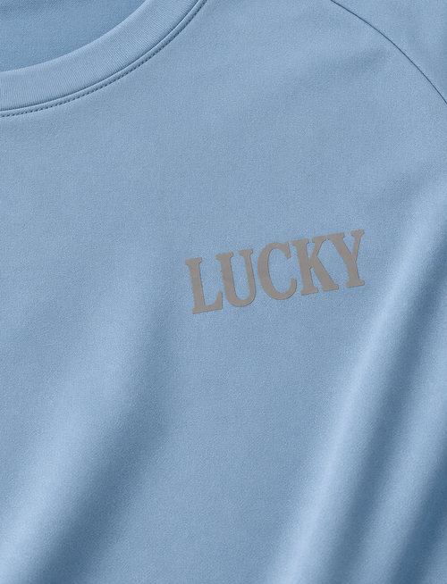 Blusa Treino Hipismo Training Tech Let's Go Girls LS Celeste