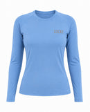 Blusa Treino Hipismo Training Tech Let's Go Girls LS Celeste