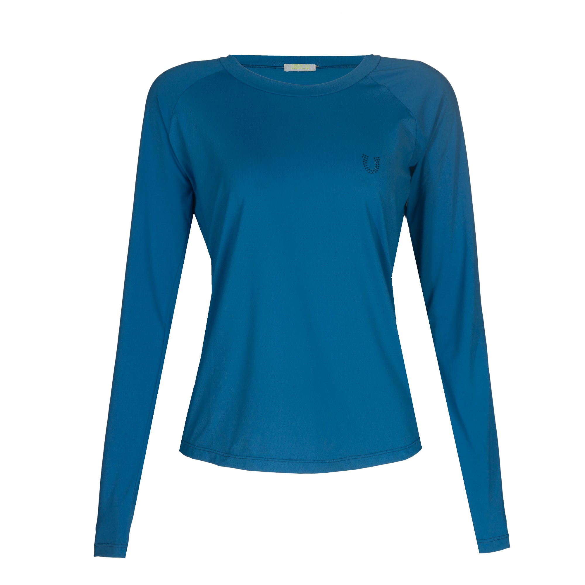 Blusa Treino Hipismo Training Tech Raglan LS Infantil Náutico