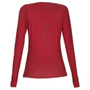 Blusa Treino Hipismo Training Tech Raglan LS Vinho - Lucky_U Riders