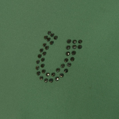 Blusa Treino Hipismo Training Tech Raglan SS Alecrim - Lucky_U Riders