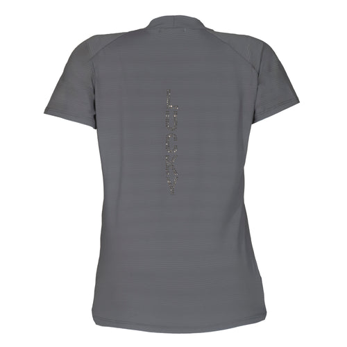 Blusa Treino Hipismo Training Tech Raglan SS Cinza - Lucky_U Riders