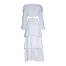 Vestido Broche Branco