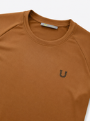 Blusa Treino Hipismo Training Tech Lucky Shoe SS Capuccino