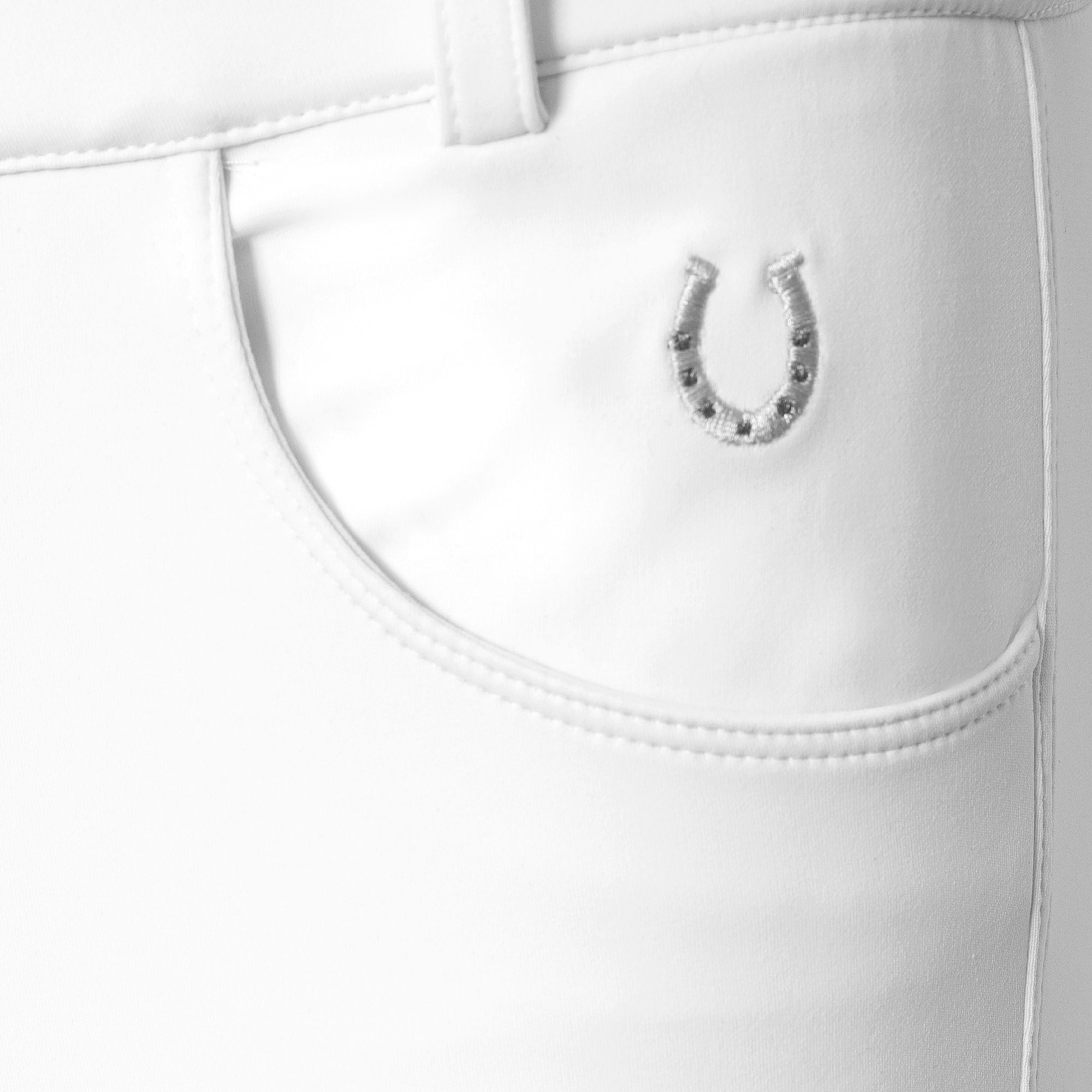 Culote Hipismo Men's Breeches Branco