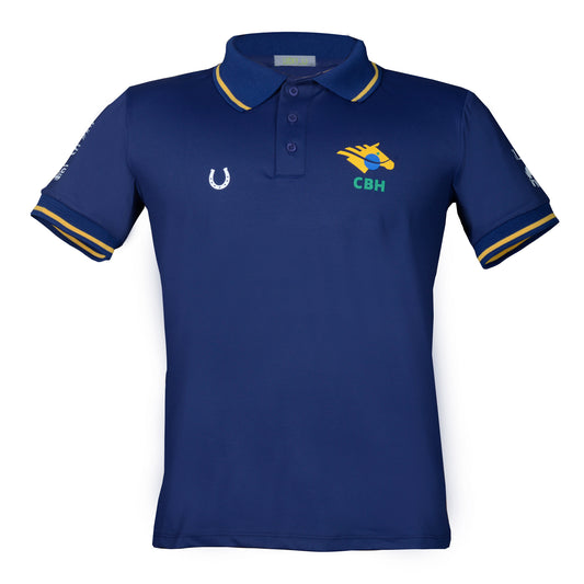 Polo Masculina CBH Marinho - Lucky_U Riders